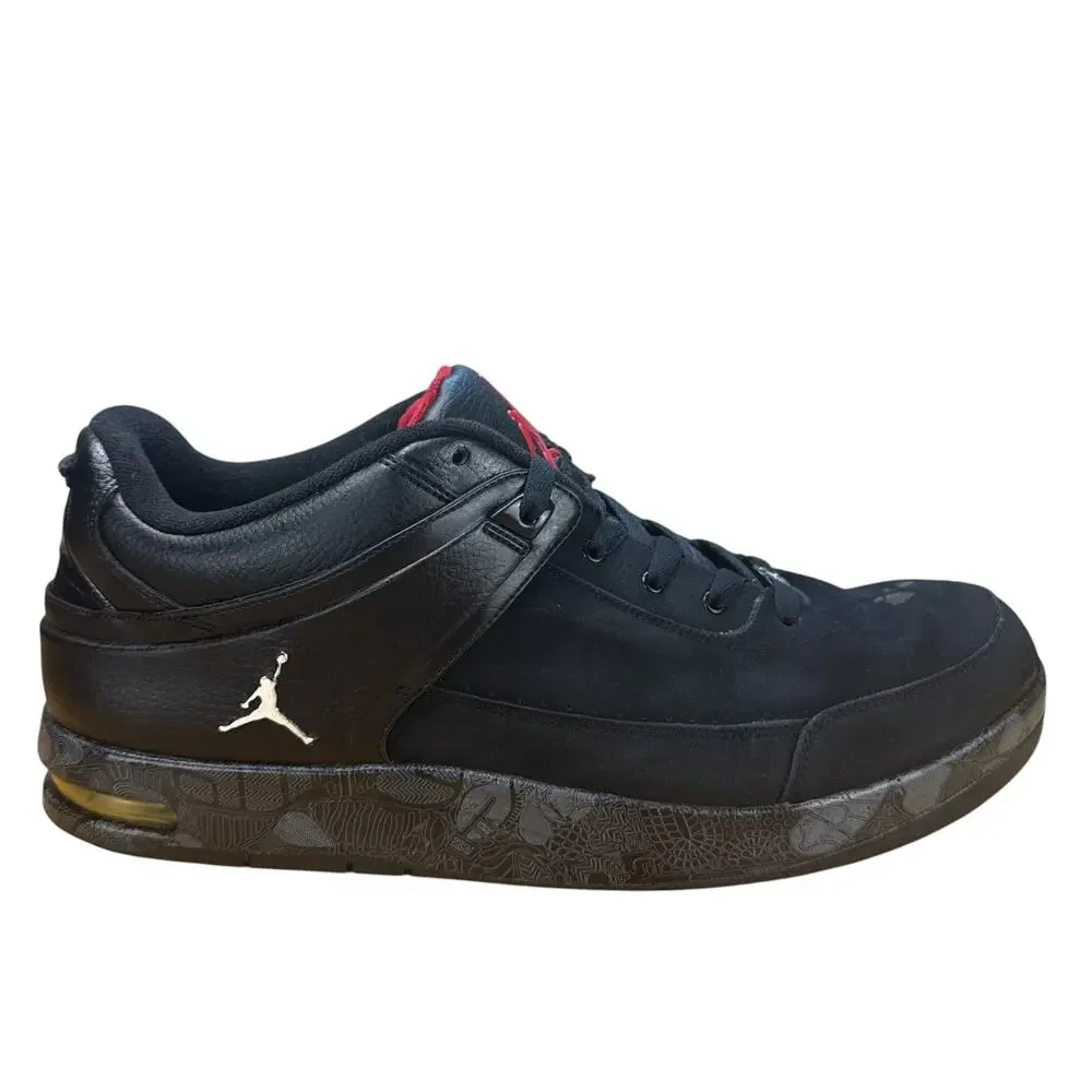 Nike Air Jordan Nu Retro 1 Low Black Red Laser Men Size 13 317770-002